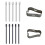 Pointes de pointe de stylet pour Scribe, stylet d'écriture,-Noir 2