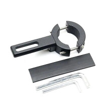 Fog Light Bracket For Motorcycle Headlight Mount Adjustable 2035/3860MM Universal Fork Ear Chopper Black