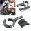 Fog Light Bracket For Motorcycle Headlight Mount Adjustable 2035/3860MM Universal Fork Ear Chopper Black 3