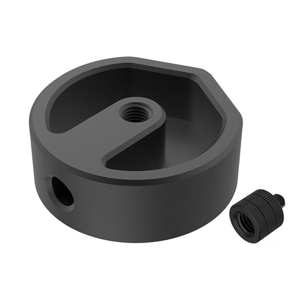 Tripod Mount Adapter Metal Replacement Parts Mount Fixing Adapter Tripod Attachment Black 9189345025686