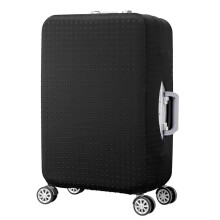 Travel Luggage Protector Suitcase Cover 19 30 Inch Luggage Protective Cover Black M (Fits 22'24' Trolley)