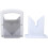 Bagel Cutter with Safety Shield and Secure Handle for Breads, Muffins 4