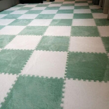 10Piece Foam Interlocking Carpet Tiles Puzzle Mats, 12x12 Inch Square Plush Rug Tiles For Living Room