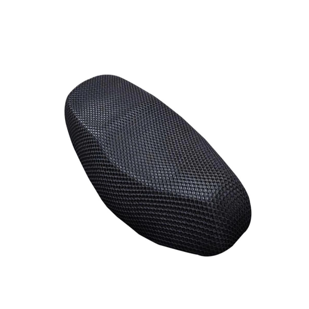 Seat Cushion Cover Electric Vehicle Motorcycle Compatible 11 Inch Honeycomb Mesh Breathable Sunscreen Non Slip Insulation 9412369128577