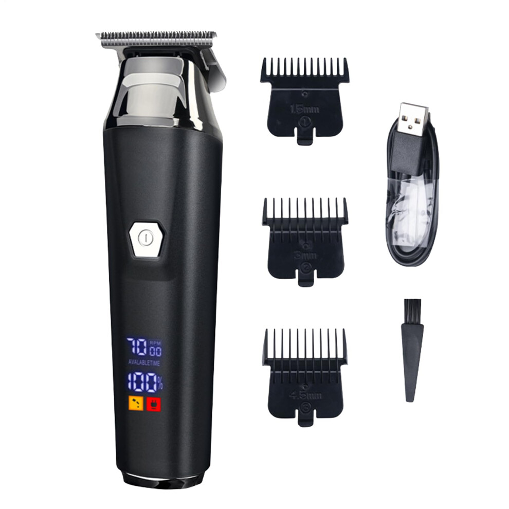Cordless hair clippers, hair clippers for haircutting, cordless rechargeable beard trimmer shaver kit