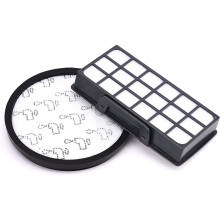Pacote de filtros de alta eficiência, compatível com o aspirador ciclônico X-TREM Power, com filtragem HEPA selada para qualidade de ar superior.