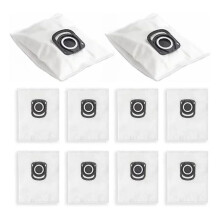 Bolsas para aspiradora, material no tejido, diseño inteligente, compatible con Haunda ZR200540 y la serie Rowenta Silence Force RO, fuerte succión,