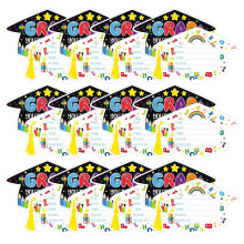 Graduation Party Invitation Cards 24X Preschool Graduation Invitations with Hat Design Greeting Cards and Announcement Cards for Events