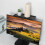Support de bureau pour écran, support réglable robuste et durable pour le rangement du dessus du moniteur, support convexe à points pour 5