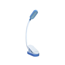 Lampe de lecture LED miniature à col de cygne flexible, 5 niveaux de luminosité et batterie rechargeable, idéale pour la lecture nocturne et les