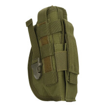 Nylon Military Waist Holster Pouch 20x12.5cm Olive Green Outdoor Bag