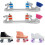Adjustable roller skate plate for a custom fit, ideal for skate modifications (size 4142, black). 4