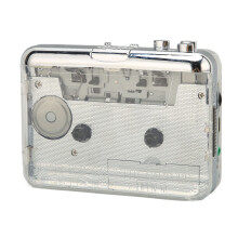 Portable Cassette Recorder with FM Function, 3.5mm Headphone Jack, DIR Button