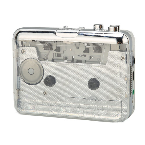 Portable Cassette Recorder with FM Function, 3.5mm Headphone Jack, DIR Button