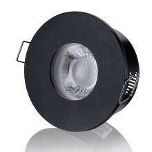 LED Spotlights IP65 Black – Modern Ceiling Light 230V 5W Dimmable