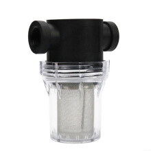 Water Pump Filter for Garden Pond, Flow Inline Mesh Strainer, Debris Protection, Model B
