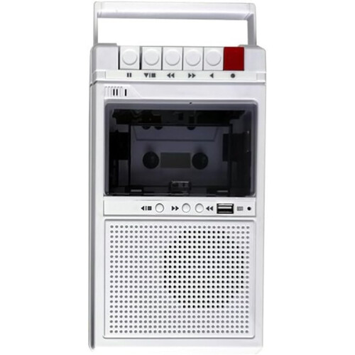 Cassette conversion simplified multifunction device for music lovers (white) 1
