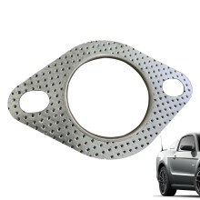 Exhaust Flange Gasket Graphite Stainless Steel Interface, Temp, 2.15 Inches (55mm), For Modified Exhaust