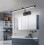 LED Mirror Light Black Bathroom Lamp 6000K 40cm Adjustable Angle Makeup Mirror Light 1