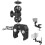 Compact camera clamp mount for monitors and lights, reliable performance in any setup. 5