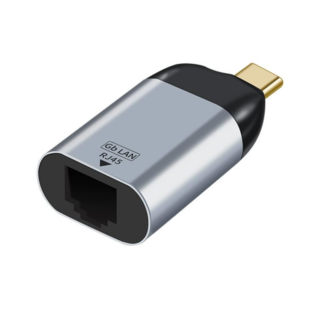Usbc To Rj45 Ethernet Adapter, Usbc Male To Rj45 Female 1Gbe, Usb 3.1, 1000Mbps Laptop Network Lan Dongle 9412369130389