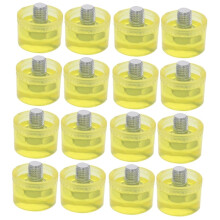8pcs Rubber Mallet Tip Replacement Rubber Hammer Head 2 Inch Durable Easy Install Striking Head