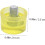 8pcs Rubber Mallet Tip Replacement Rubber Hammer Head 2 Inch Durable Easy Install Striking Head 4