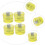8pcs Rubber Mallet Tip Replacement Rubber Hammer Head 2 Inch Durable Easy Install Striking Head 5