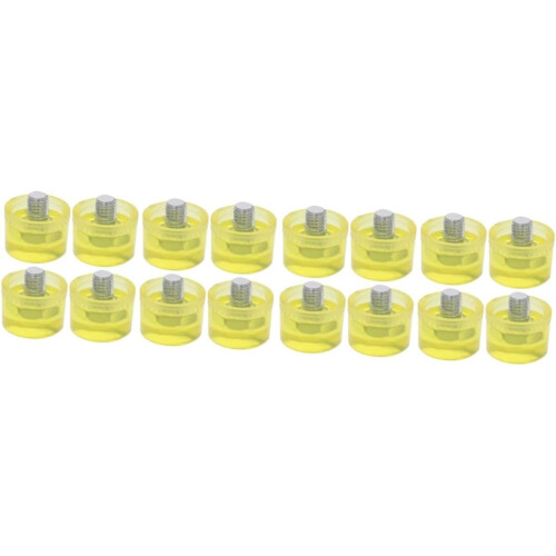 8pcs Rubber Mallet Tip Replacement Rubber Hammer Head 2 Inch Durable Easy Install Striking Head 2