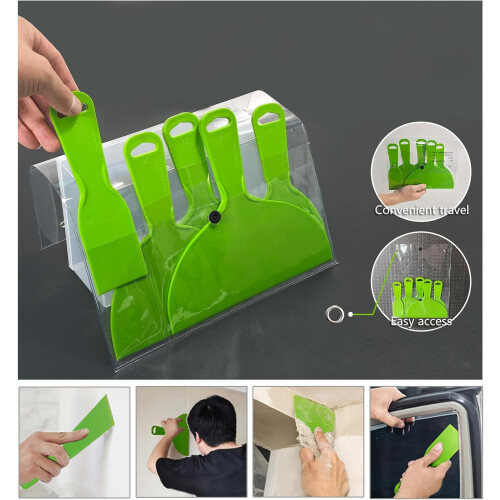 Putty Scraper Set 2 To 10 Inch Tools Comfortable Handling For Versatile Applications 1