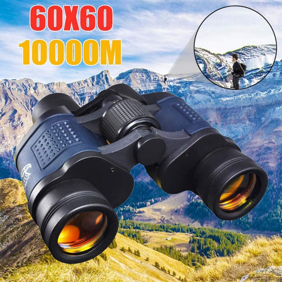 Binoculars 60X60 For Adults Clear Low Waterproof Hd2000t 10X For Camping Bird Watching Hunting Sports Light 9365049892070