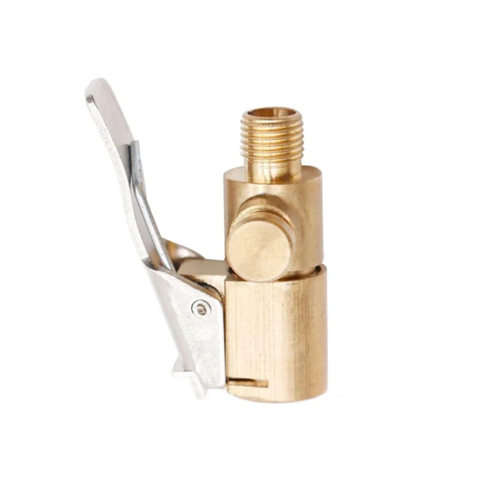 Car Tire Air Chuck Clipon Brass 8Mm Valve Connector For Inflator Pump And Tyre Wheel Valve Gold 9412369130839