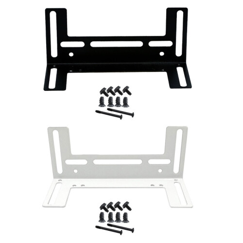 12cm PC Water Cooling Pump Radiator Support Bracket Mount-Black 2