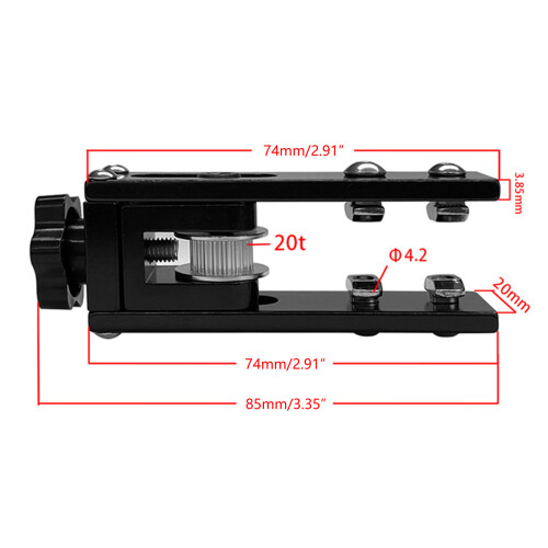 -3 2020 Profiel X-as Synchrone riemstretch rechtspanner 2