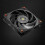 Joint rouge inclus vis de ventilateur CPU châssis d'ordinateur 6