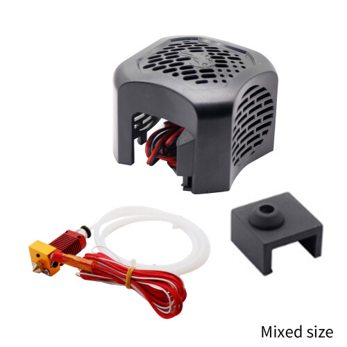 3D-Drucker Extrusionskopf Hotend Kit Extruder Aluminium 2