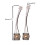 2Pcs TTC Yellow Core Encoder Decoder for ROG Gladius III  Mamba 7