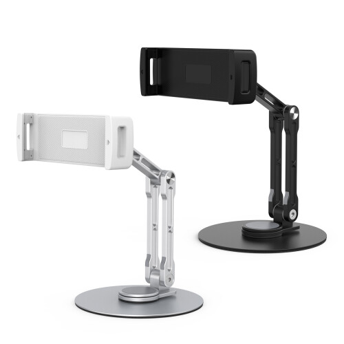 Support de tablette à bras Long, conception de support à-Argent 1
