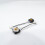 2 Stück gelber Kern-Maus-Encoder-Decoder für ROG Gladius III 3
