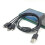 Multi-Micro-USB-Ladekabel, 1 x USB-Stecker auf 4 x-Weiß 5