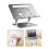 Foldable Laptop Stand Adjustable Pad Phone Bracket Holder 2