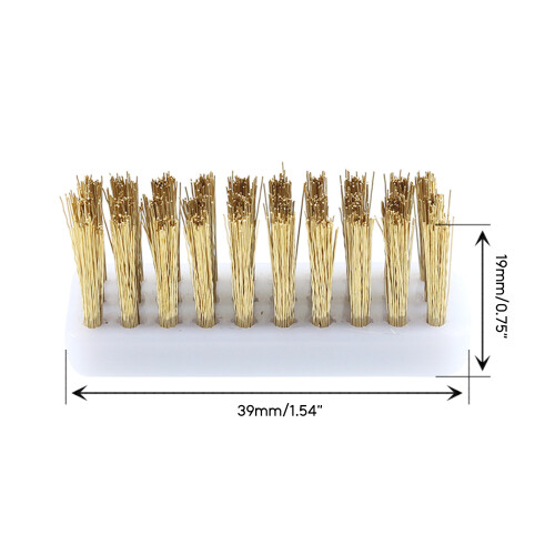 Copper Wire Brushes Kit For Voron 2.4 3D Printer Nozzles Hot Bed 2