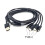 Multifunktionales Typ-C-Stecker-Ladekabel, Multi-Ladekabel,-Weiß 5