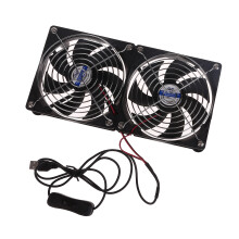 USB Router Cooling Fan DIY TV Box Cooler With Switch-24cm