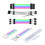 PC Case- PSU Extension RGB Cable 24Pin PCI-E GPU-White 3x8p 2