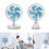 USB-Ventilatoren, leise, 3 Windgeschwindigkeiten,-Tisch 3