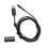Nylongeflochtenes USB-Ladekabel, USB-zu-Micro-Maus-Adapter für 6