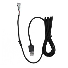 Câble de souris USB pour accessoire de réparation- Noir