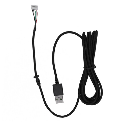Câble de souris USB pour accessoire de réparation- Noir