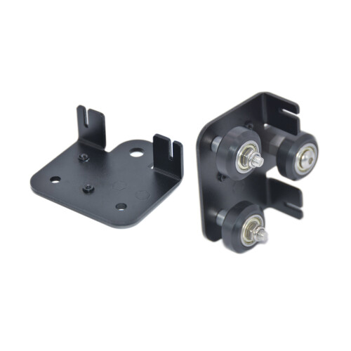 All- Metal Extruder Back Plate Bracket High-with wheels 1